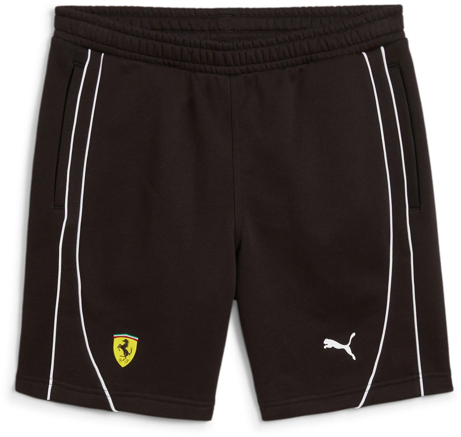 Puma Men's Ferrari Racing Race Black Shorts - 1