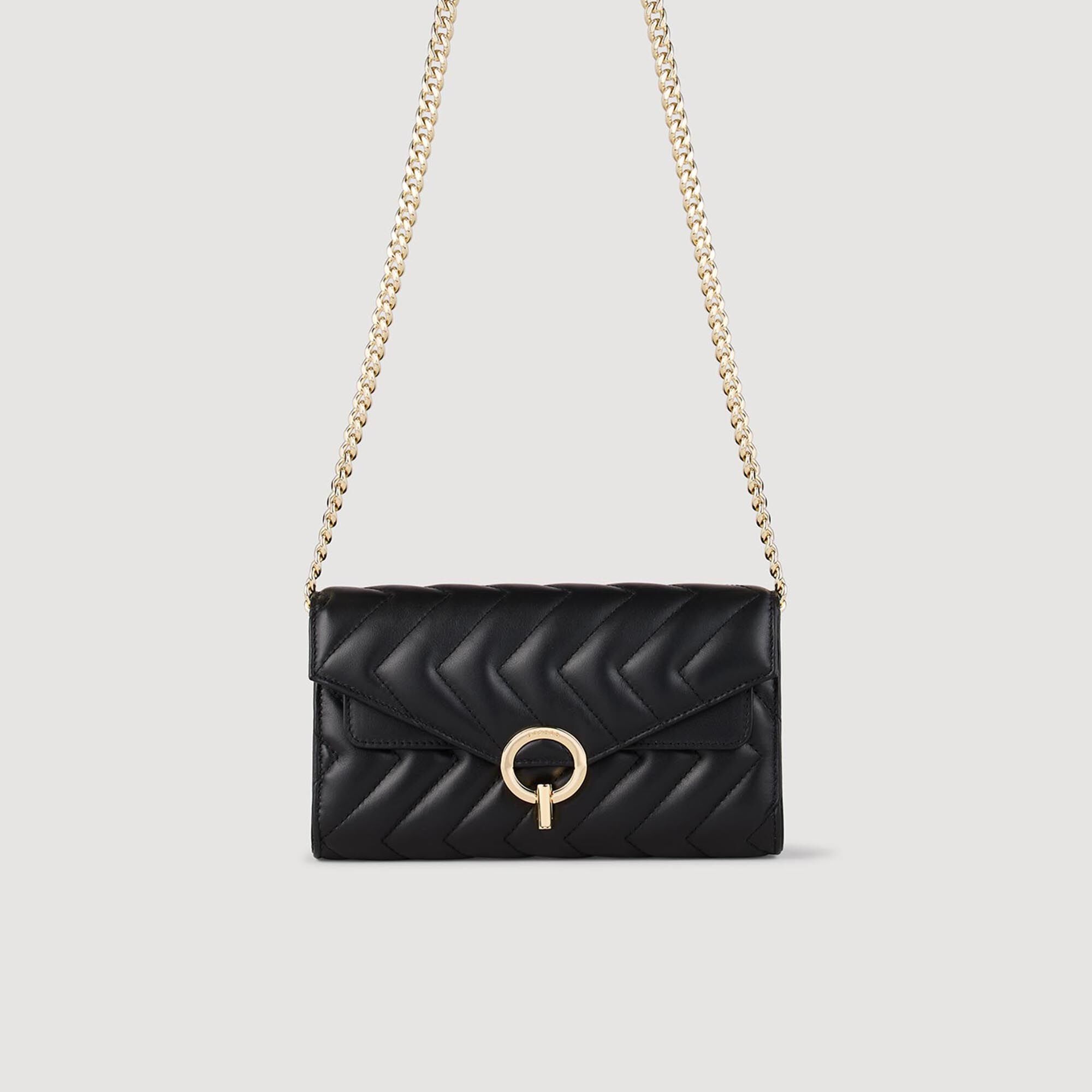 LEATHER CROSSBODY CLUTCH BAG - 3