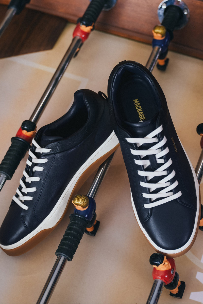 LUKA-01 Unlined Leather Sneakers 1