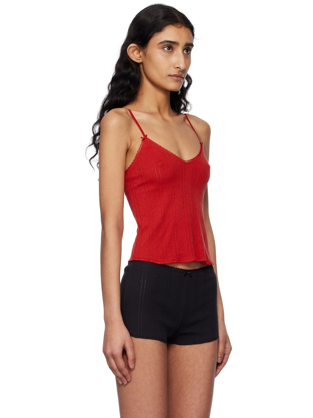 Red 'The Long' Camisole - 2