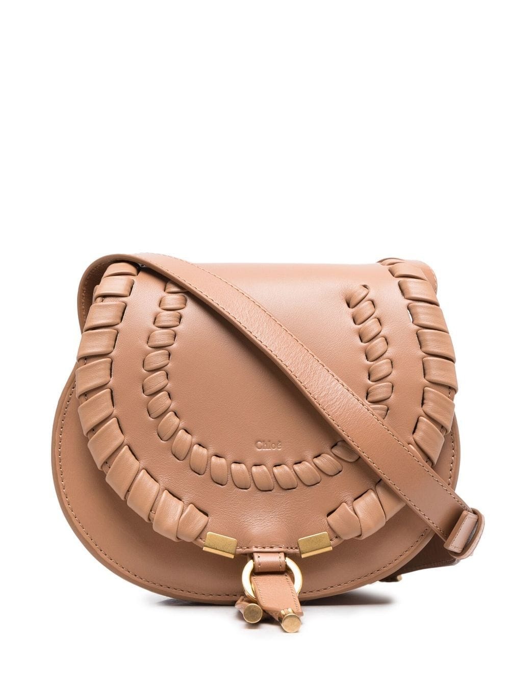 small Marcie whipstitch crossbody bag - 1