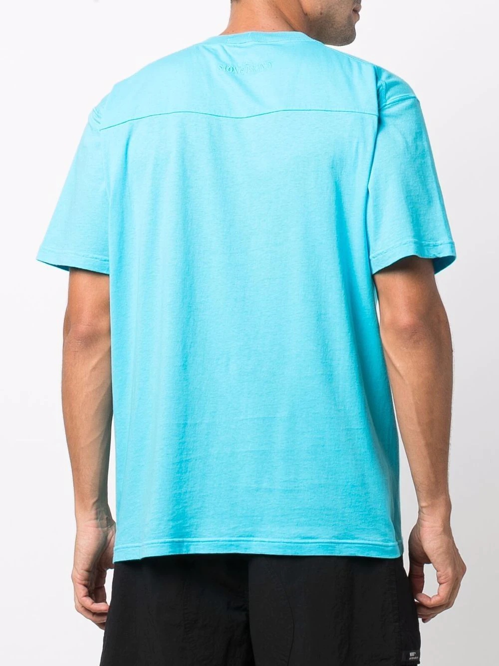 zip pocket cotton T-shirt - 4