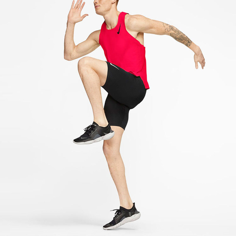 Nike Nike AeroSwift Breathable Training Sports Running Vest 'Red' CJ7836-635 outlook