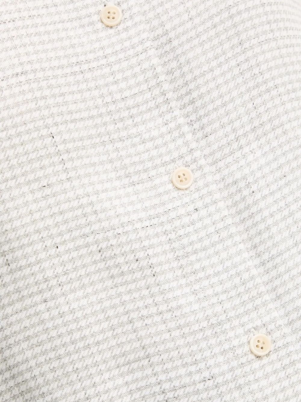 check-print shirt - 4