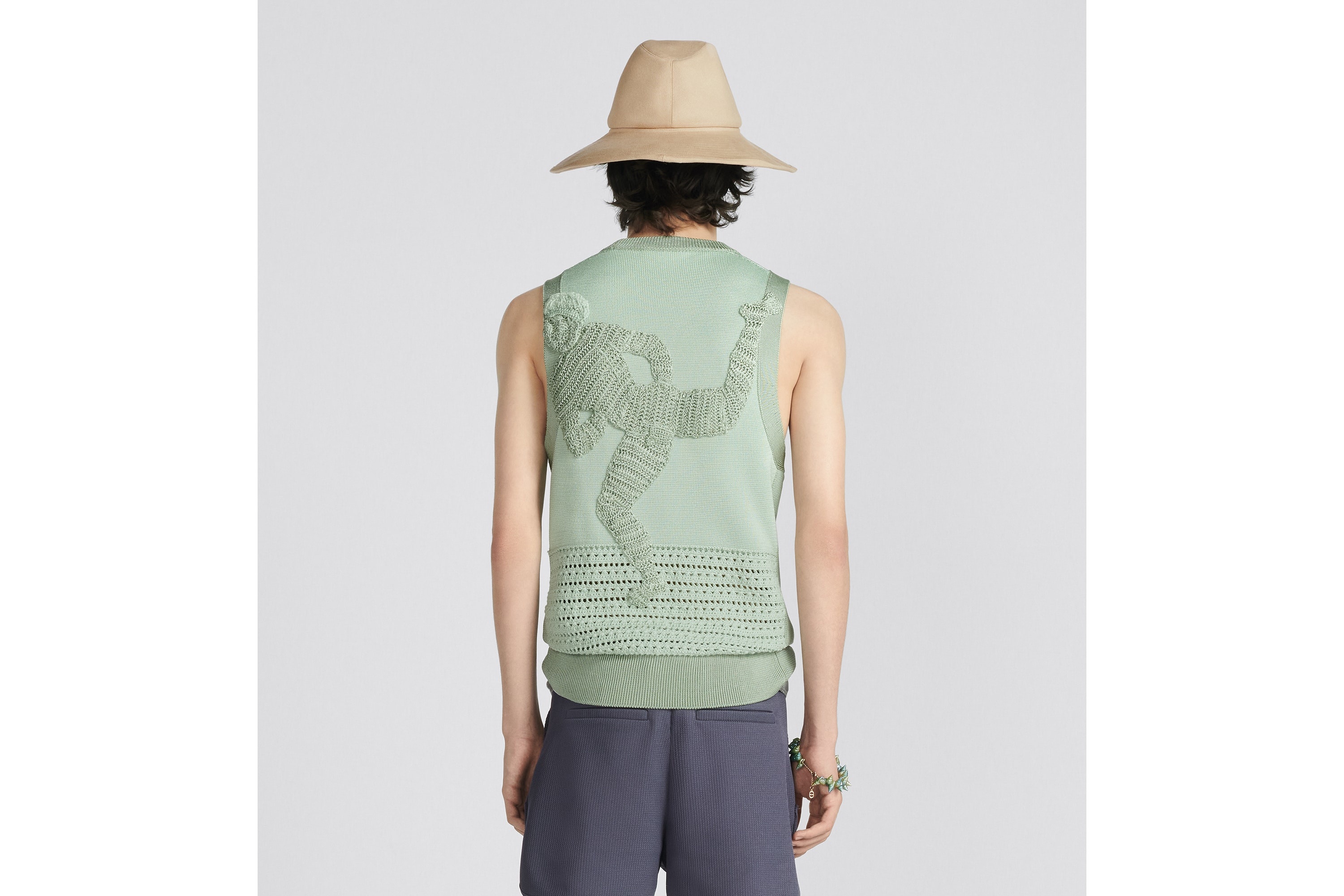 DIOR AND DUNCAN GRANT AND CHARLESTON Sleeveless Sweater - 6