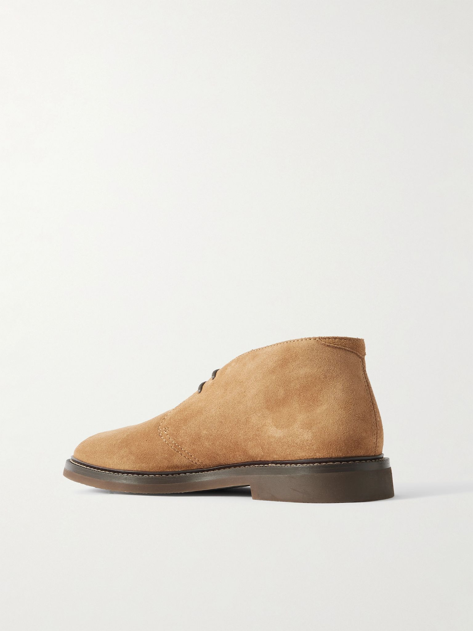 Suede Desert Boots Brown - 4