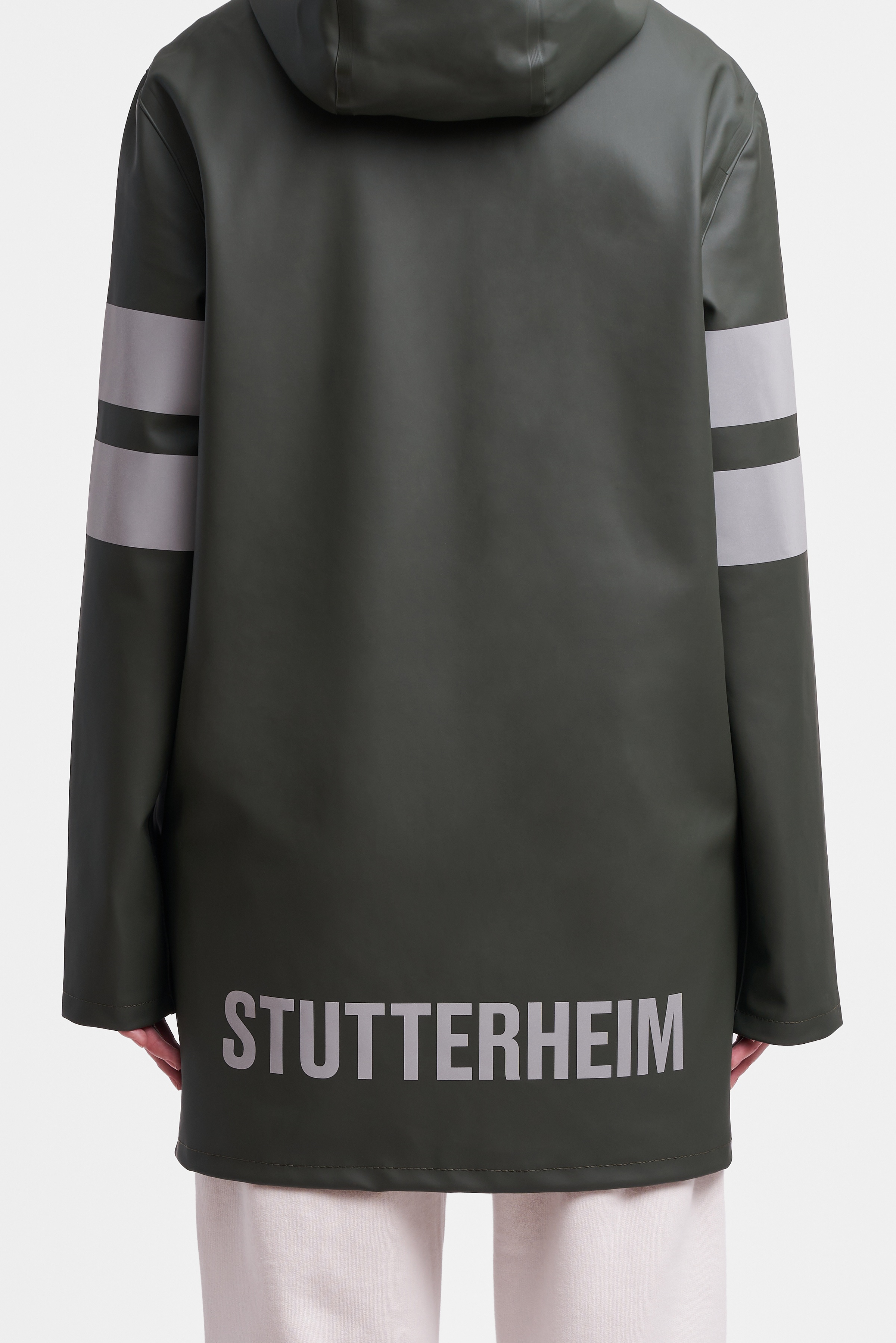 Stockholm Bike Raincoat Green - 11