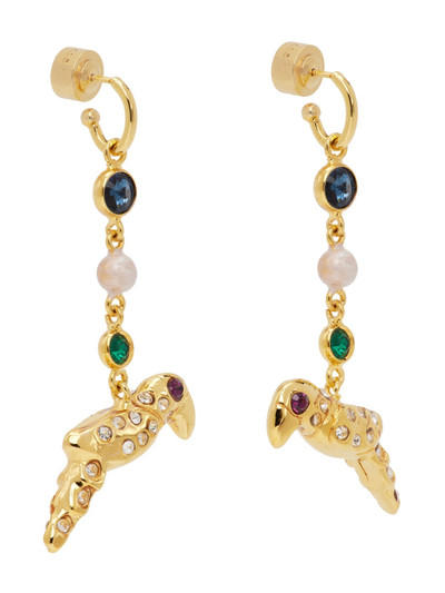 Marni Gold Charm Earrings outlook