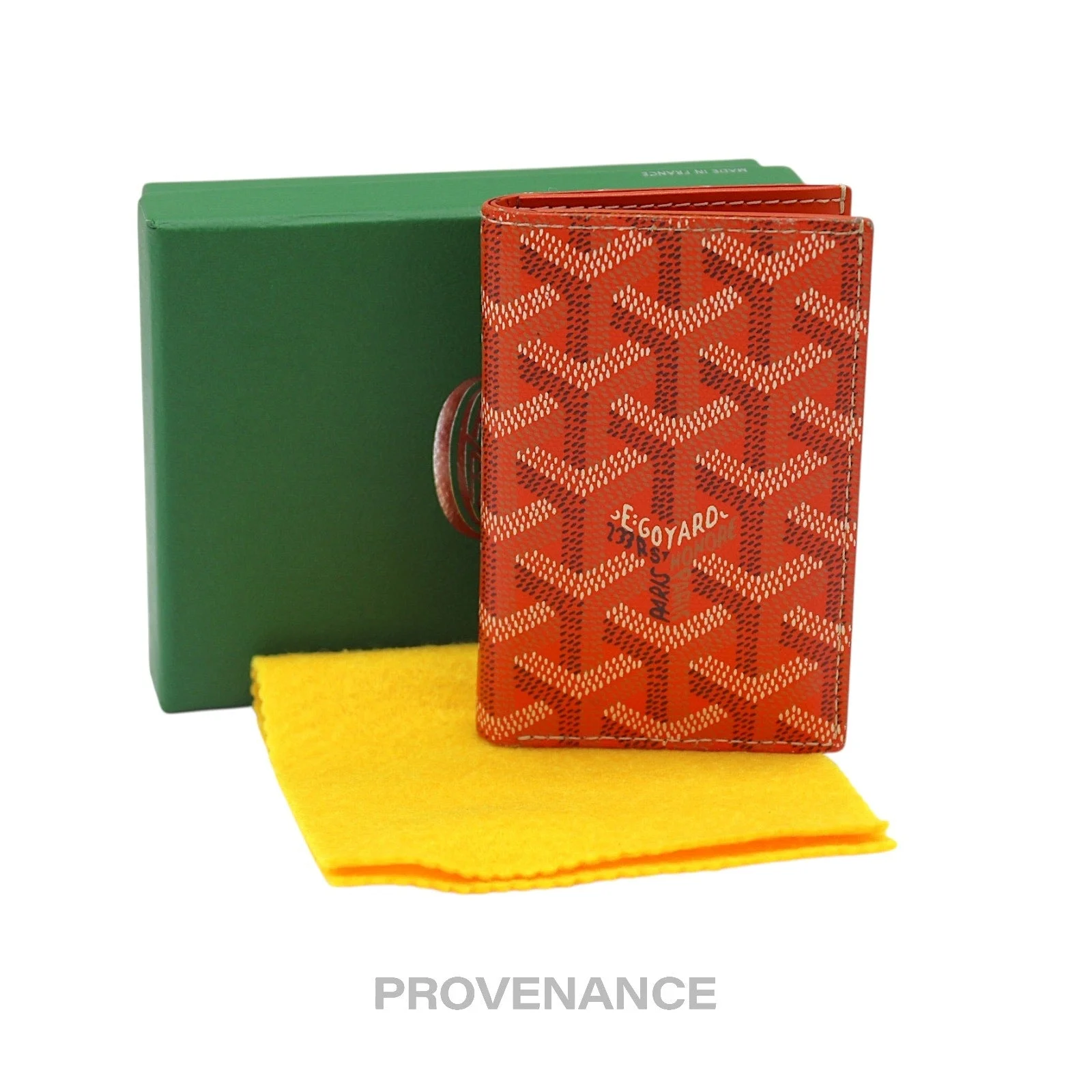 Goyard Saint Pierre Card Wallet - Orange Goyardine - 1