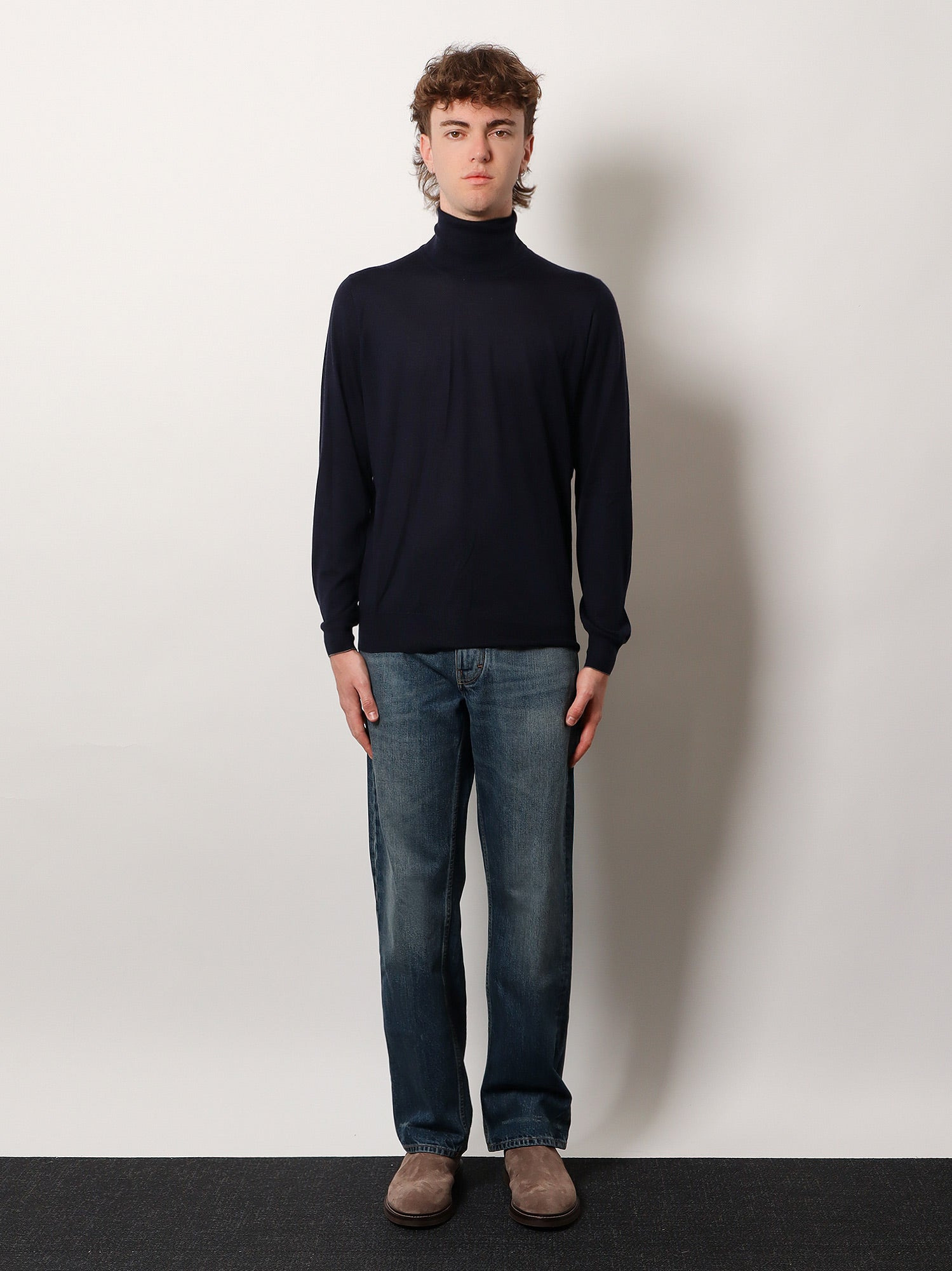 Brunello Cucinelli Men Cashmere And Silk Turtleneck - 3