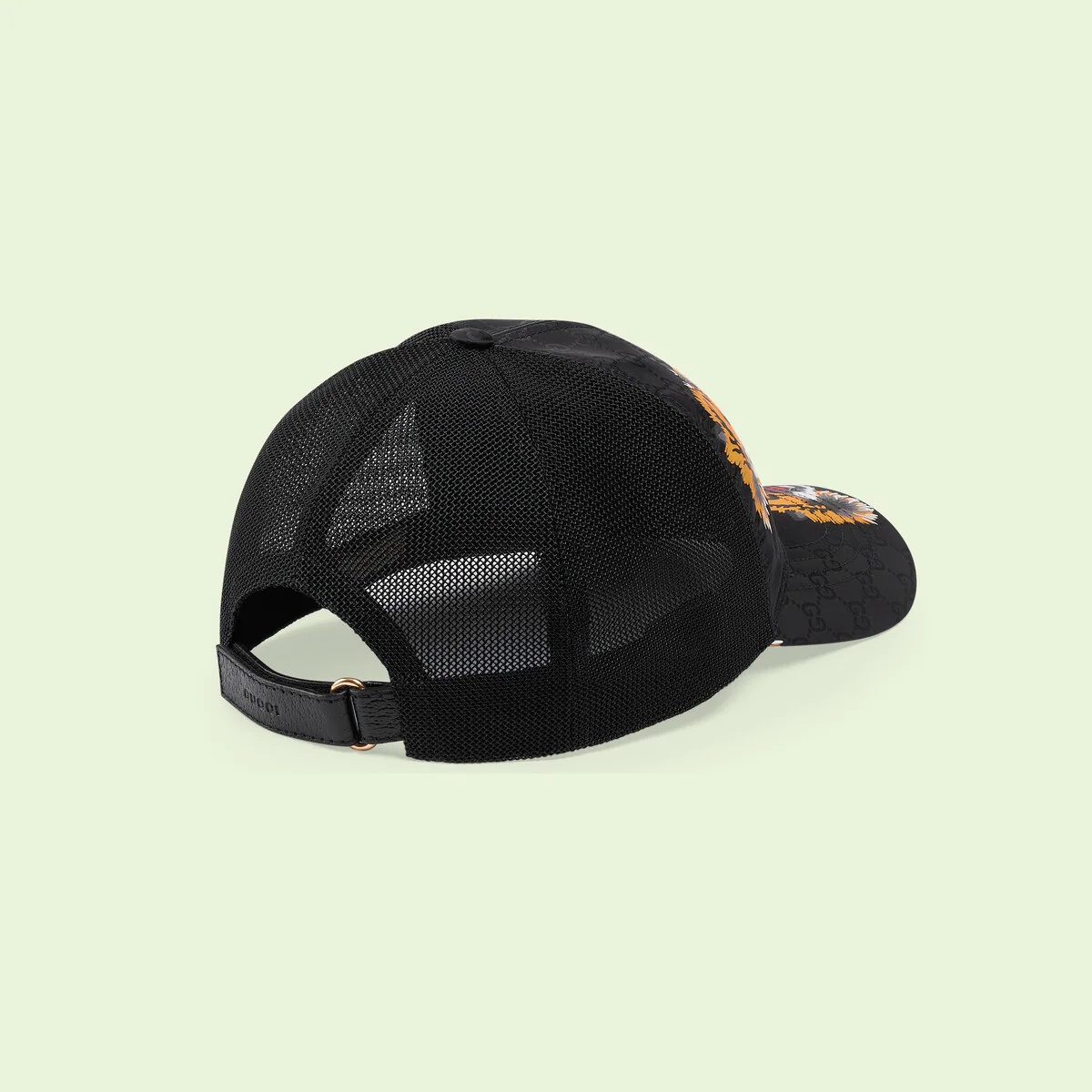 GG baseball hat with tiger print - 4