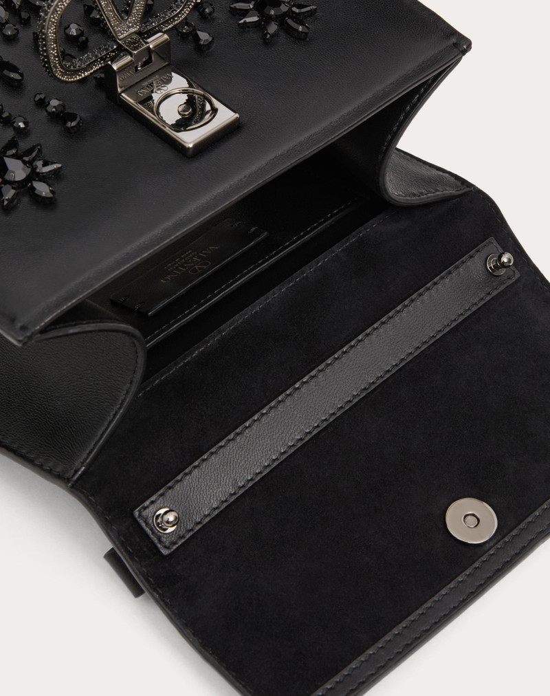 VALENTINO GARAVANI VSLING MINI EMBROIDERED HANDBAG 5