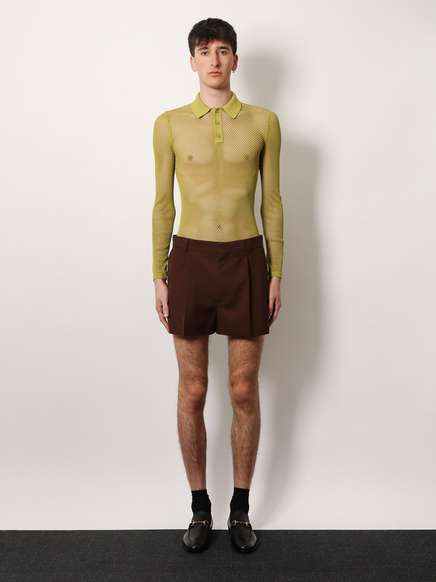Gucci Men Wool Shorts - 3