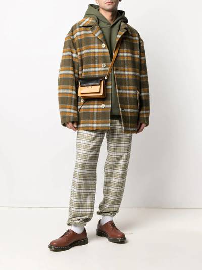 Marni check-pattern button-up shirt jacket outlook