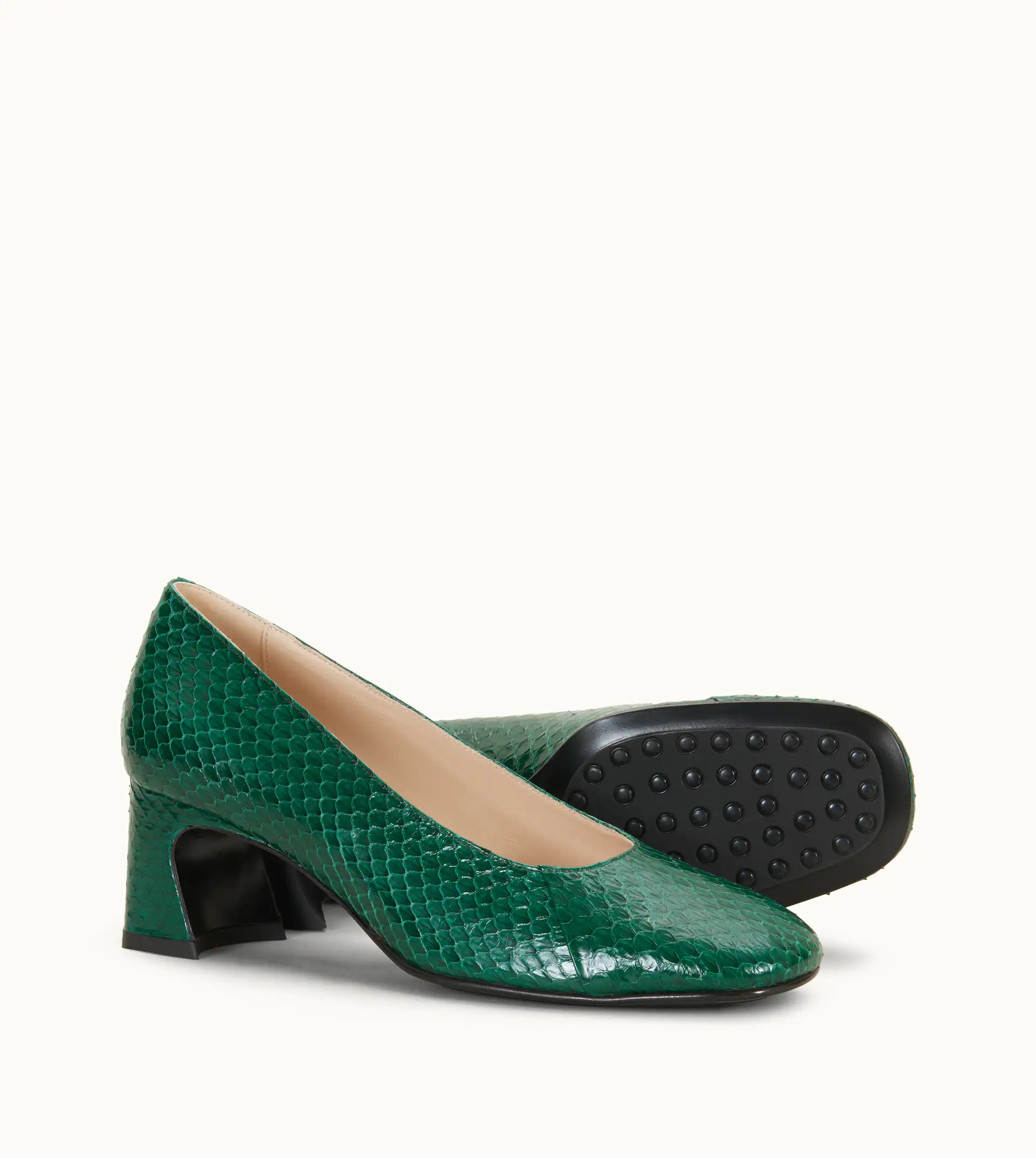 SLIDE PUMPS IN REPTILE - GREEN - 6