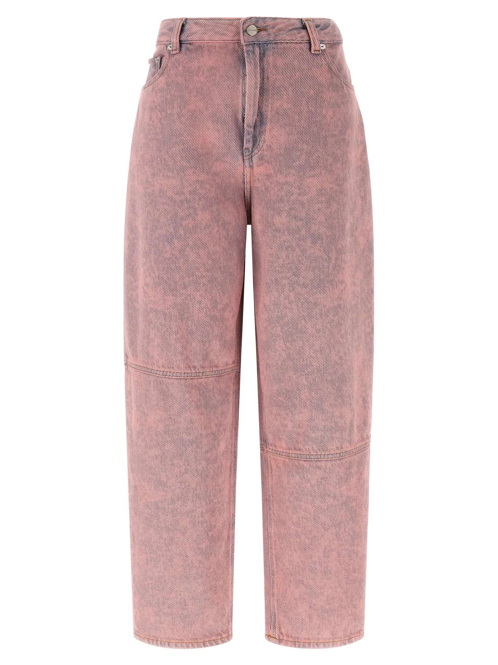 Ganni Women 'Pink Washed Stary' Jeans - 1