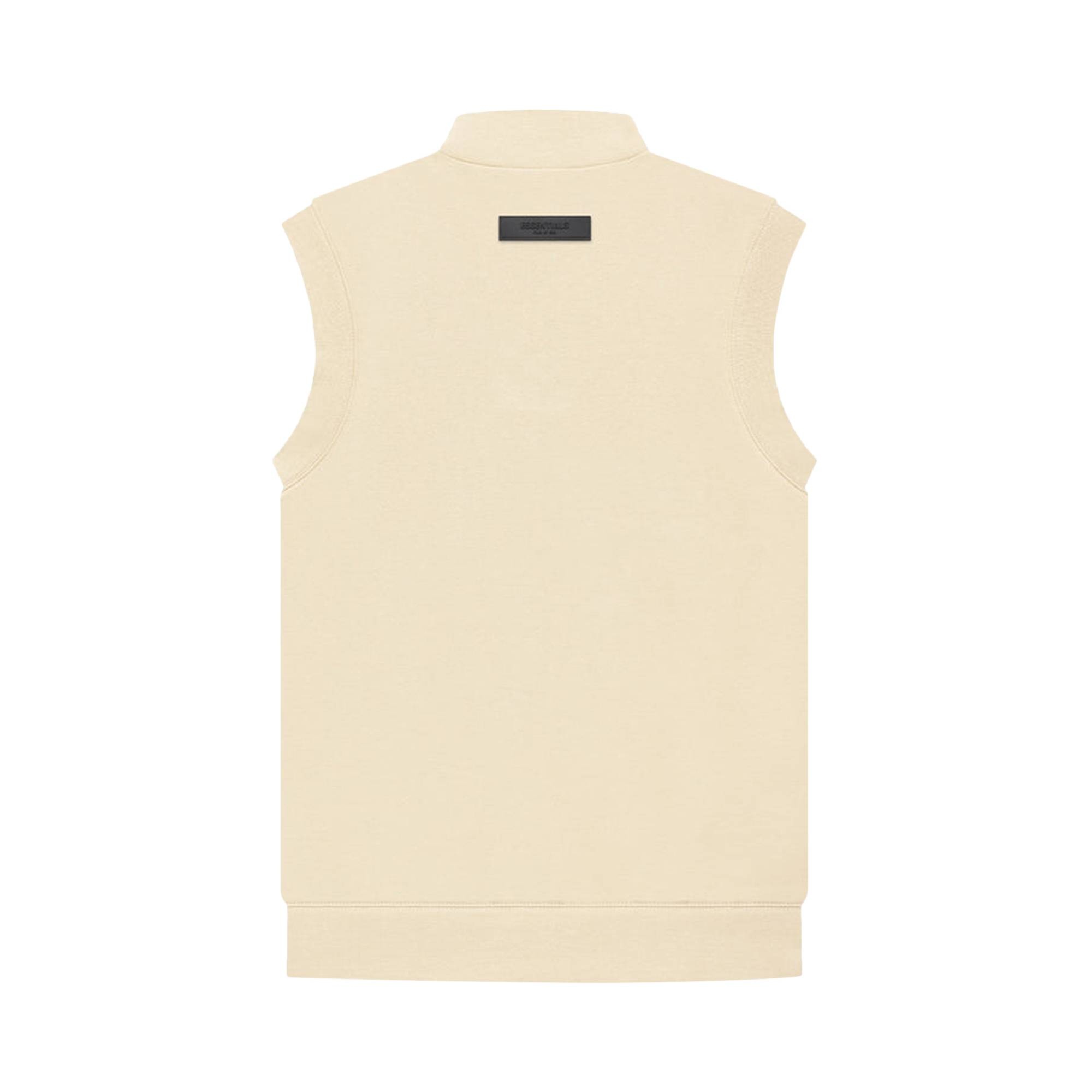 Fear of God Essentials Mockneck Vest 'Egg Shell' - 2