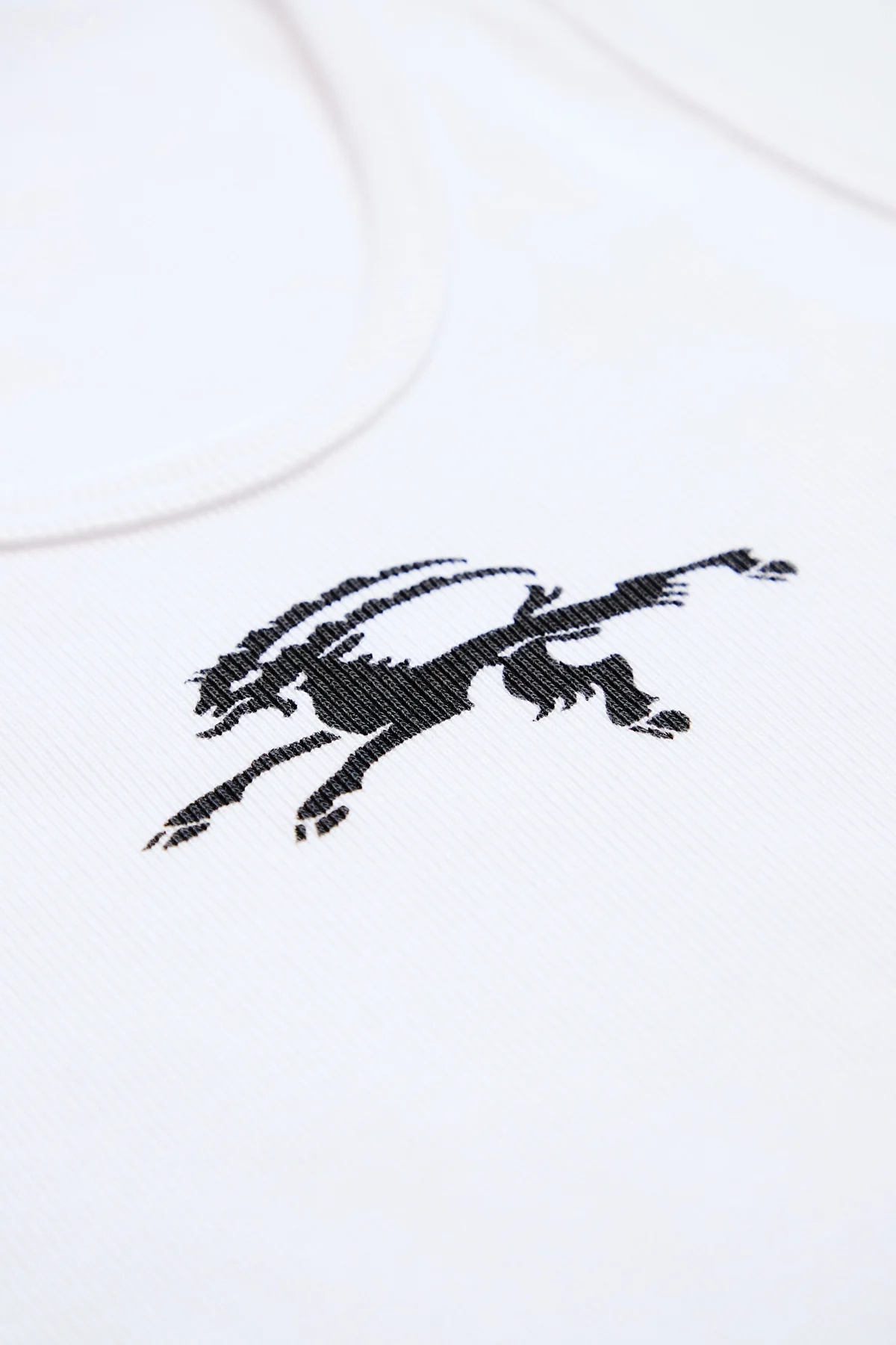 Prototypes Waffle Cross Goat Tank White - 3