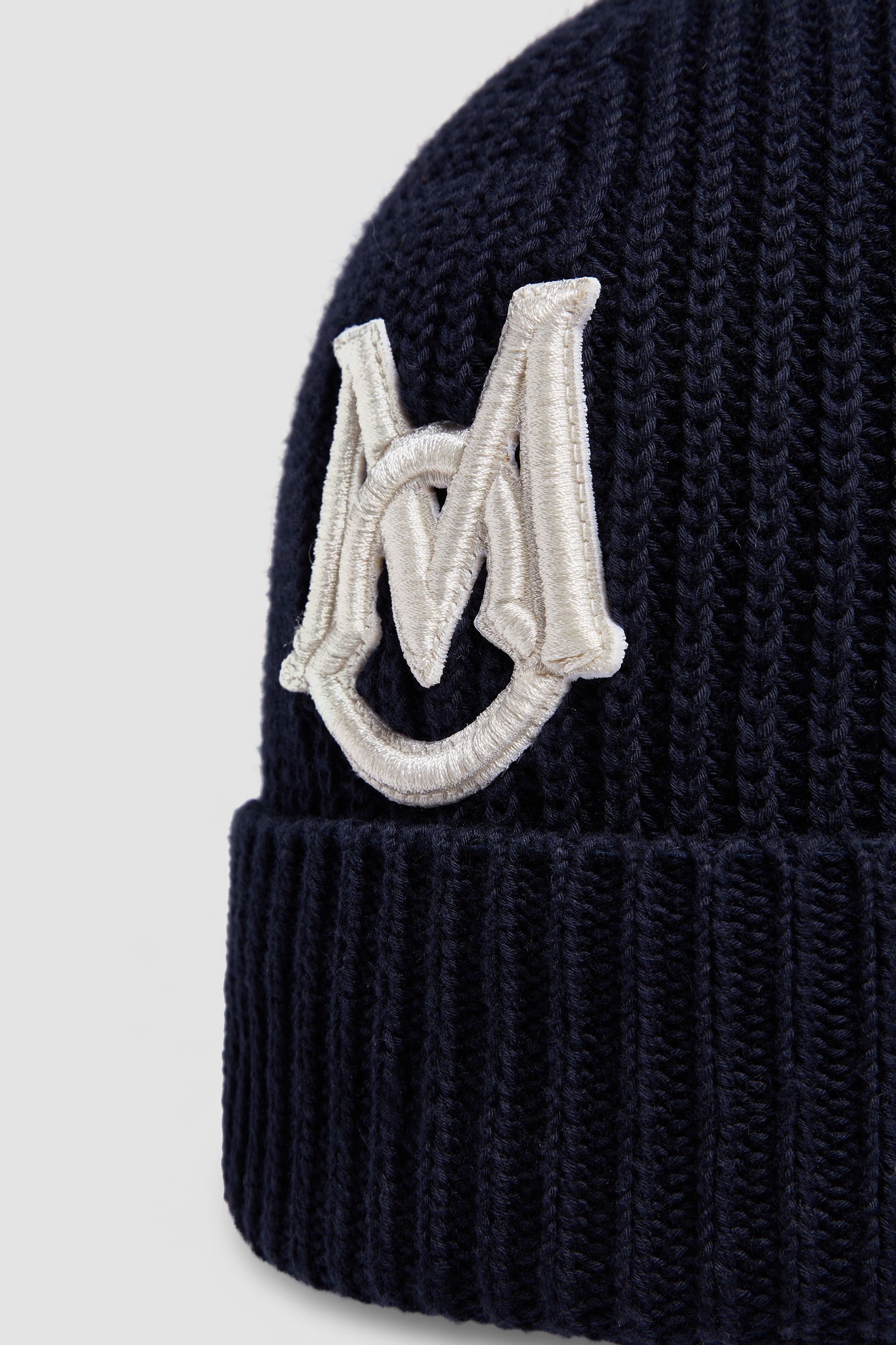 Embroidered Monogram Beanie - 3