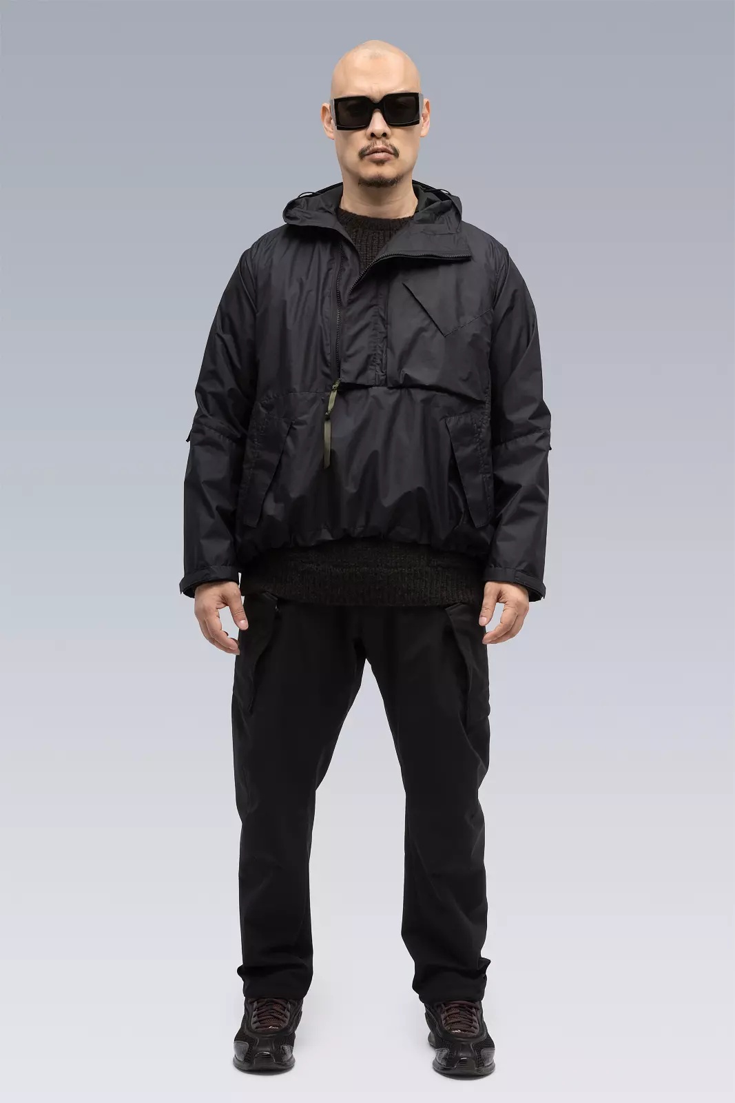 J87-WS 2L Gore-Tex Infinium™ Windstopper® Drop-In Shell Black - 1