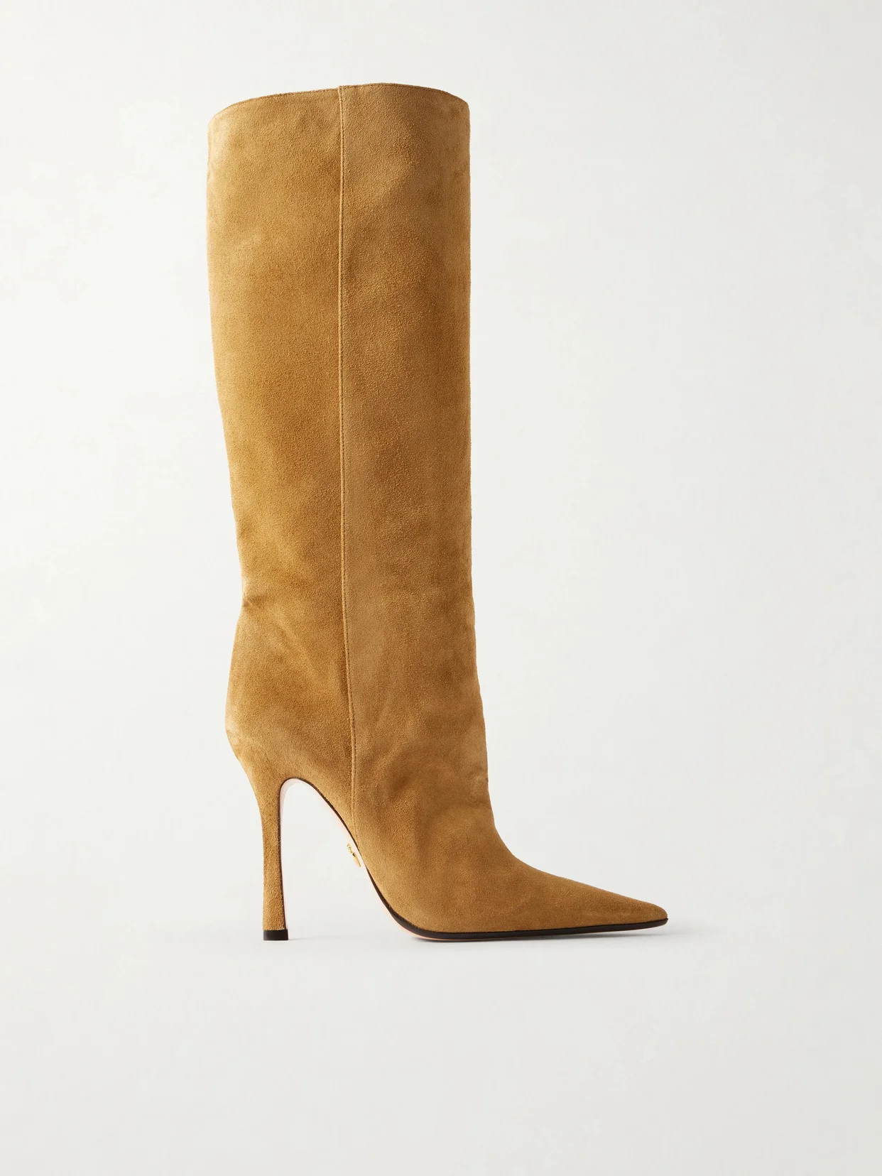 Suede Knee Boots - 1