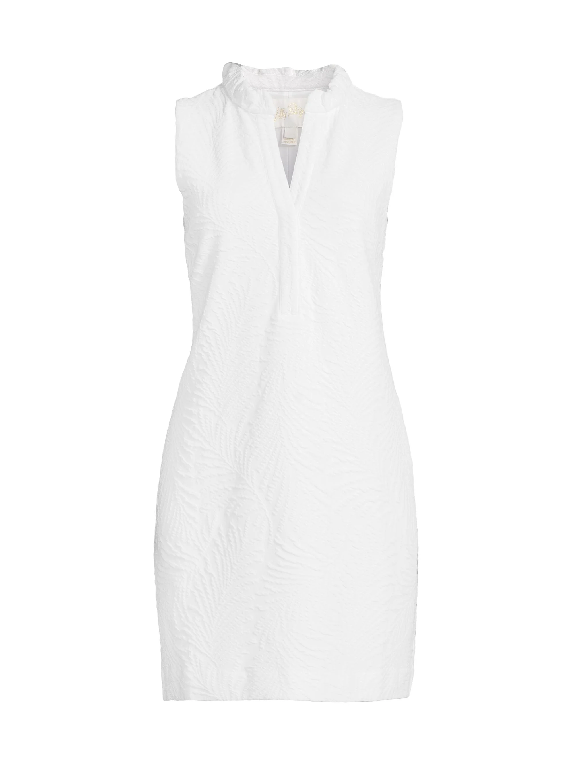 Women's Elsey Shift Minidress - Resort White - 1