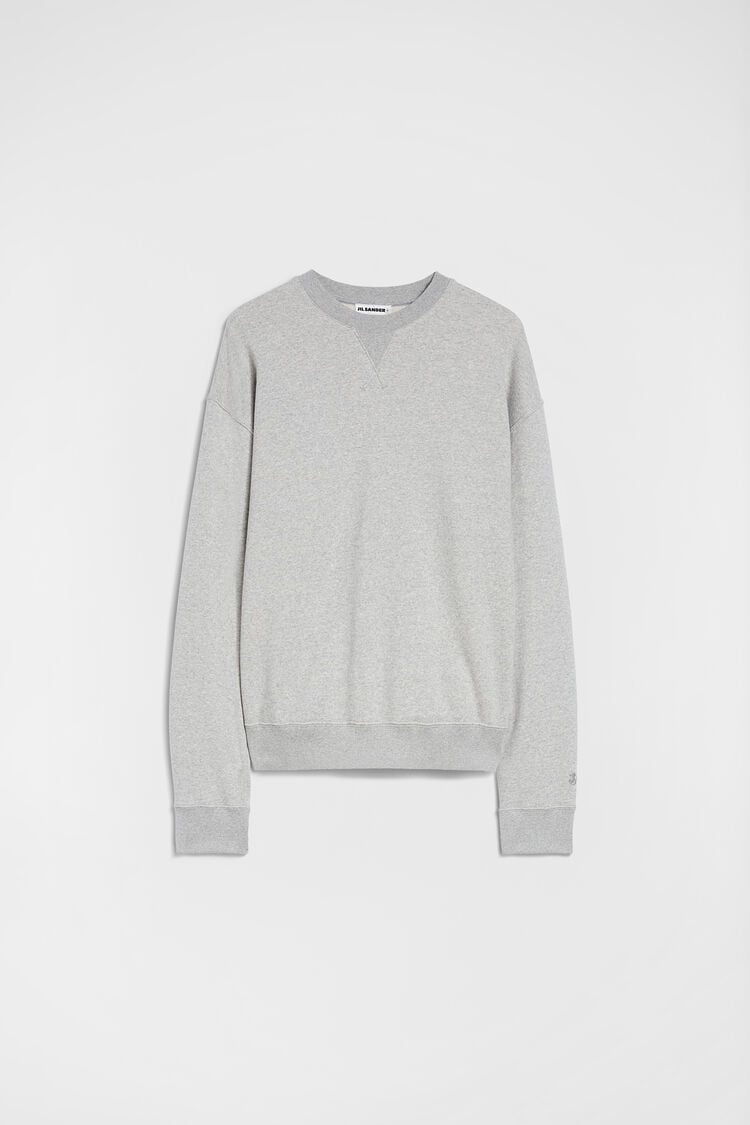 Cotton Terry Crew-Neck Sweatshirt - 5