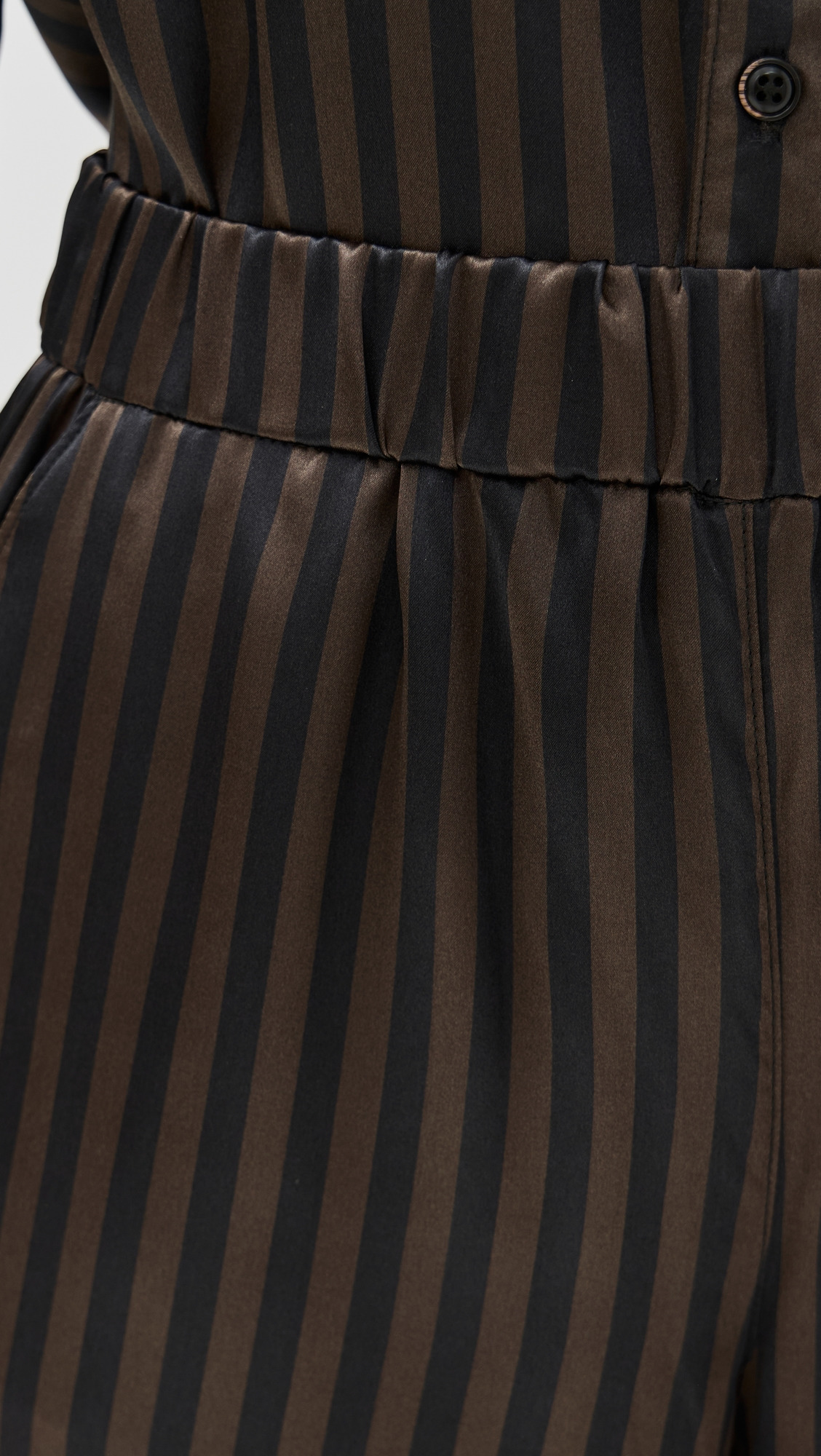 Wide Leg Silk Pants - 5