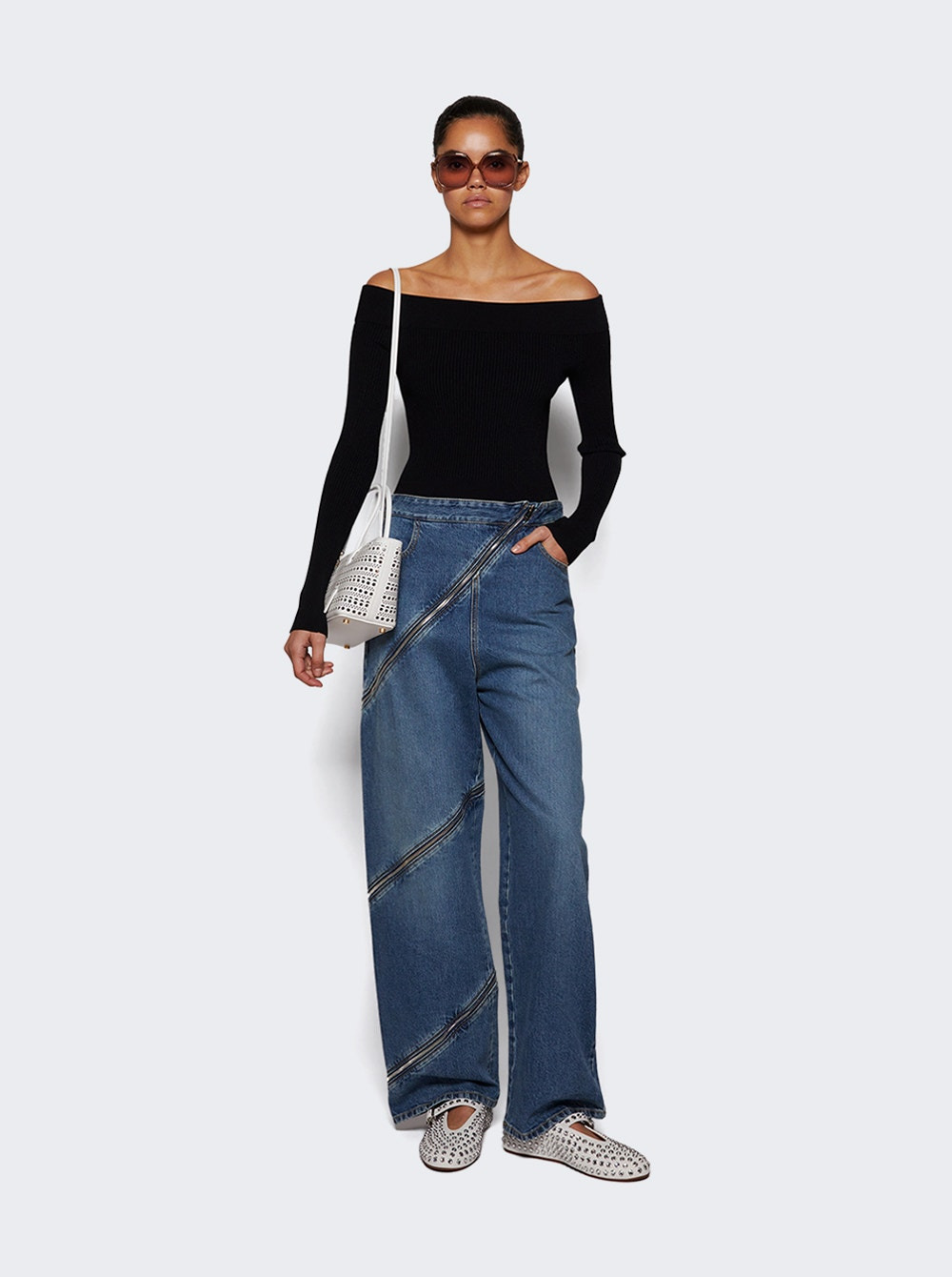 Off Shoulder Body Noir - 5