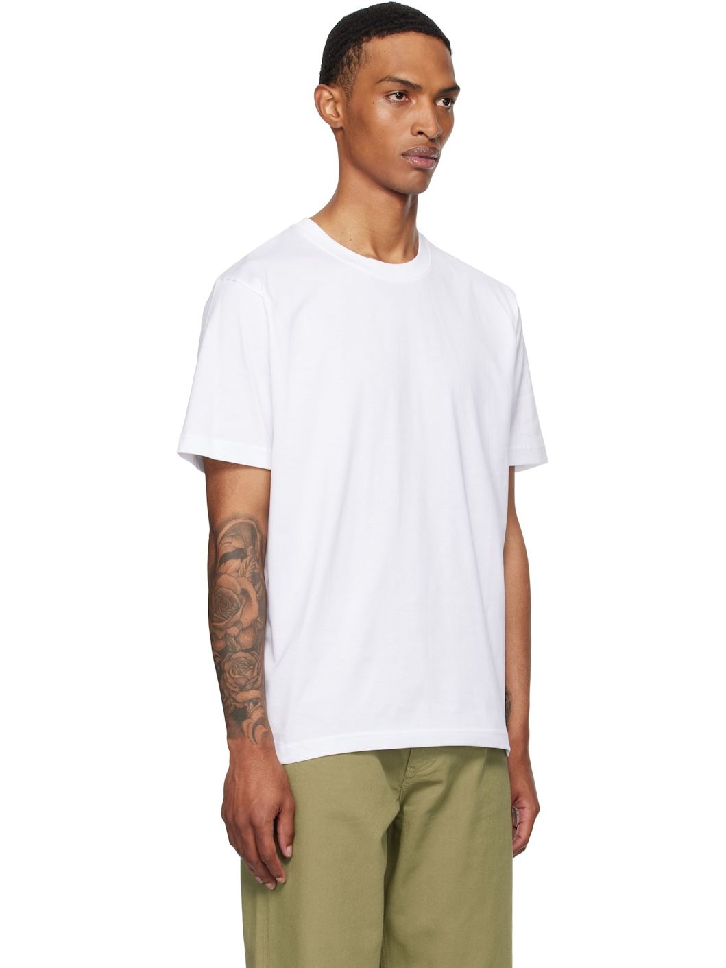 White 'Norse' Standard T-shirt - 2