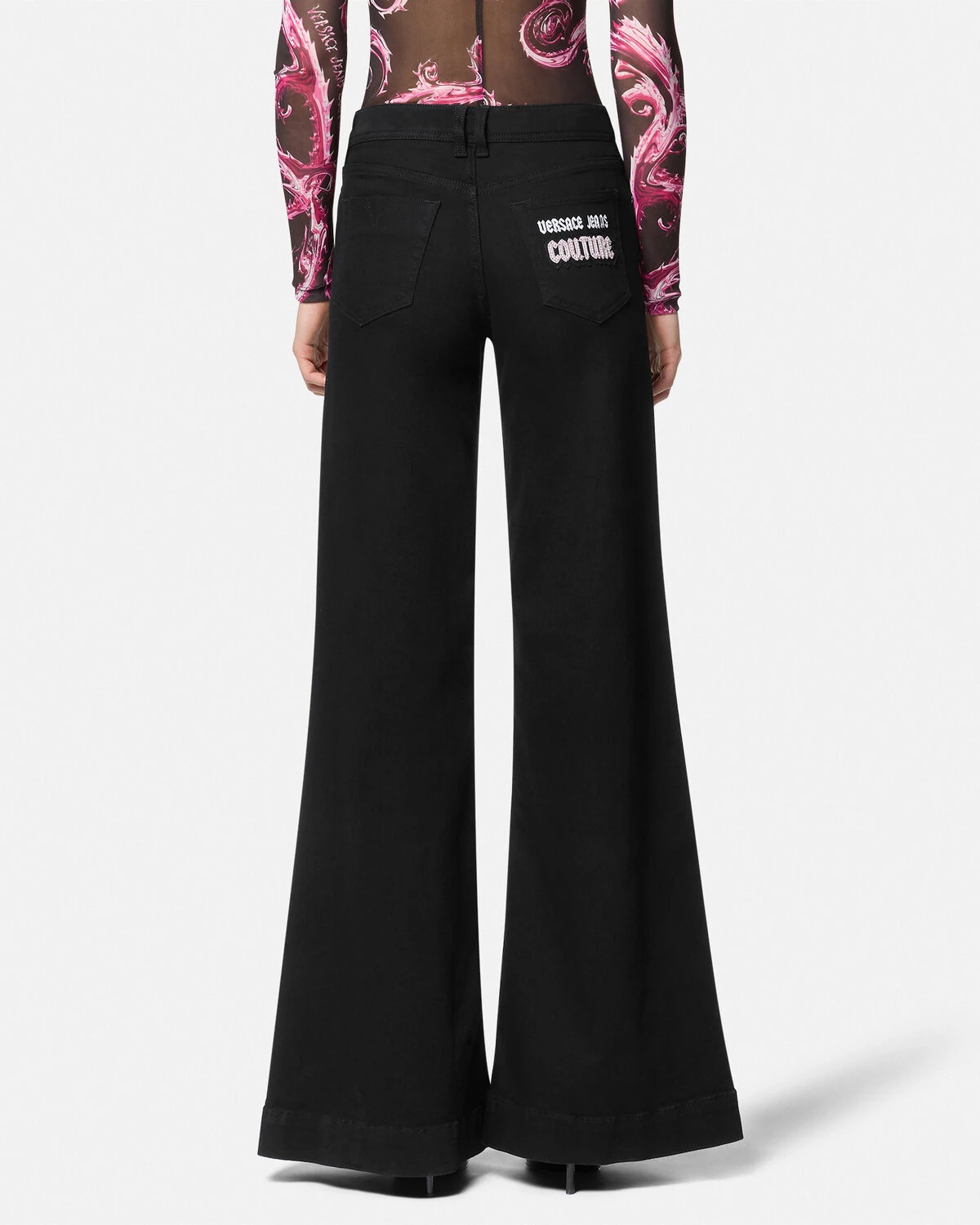 Embellished Flared Jeans - 5
