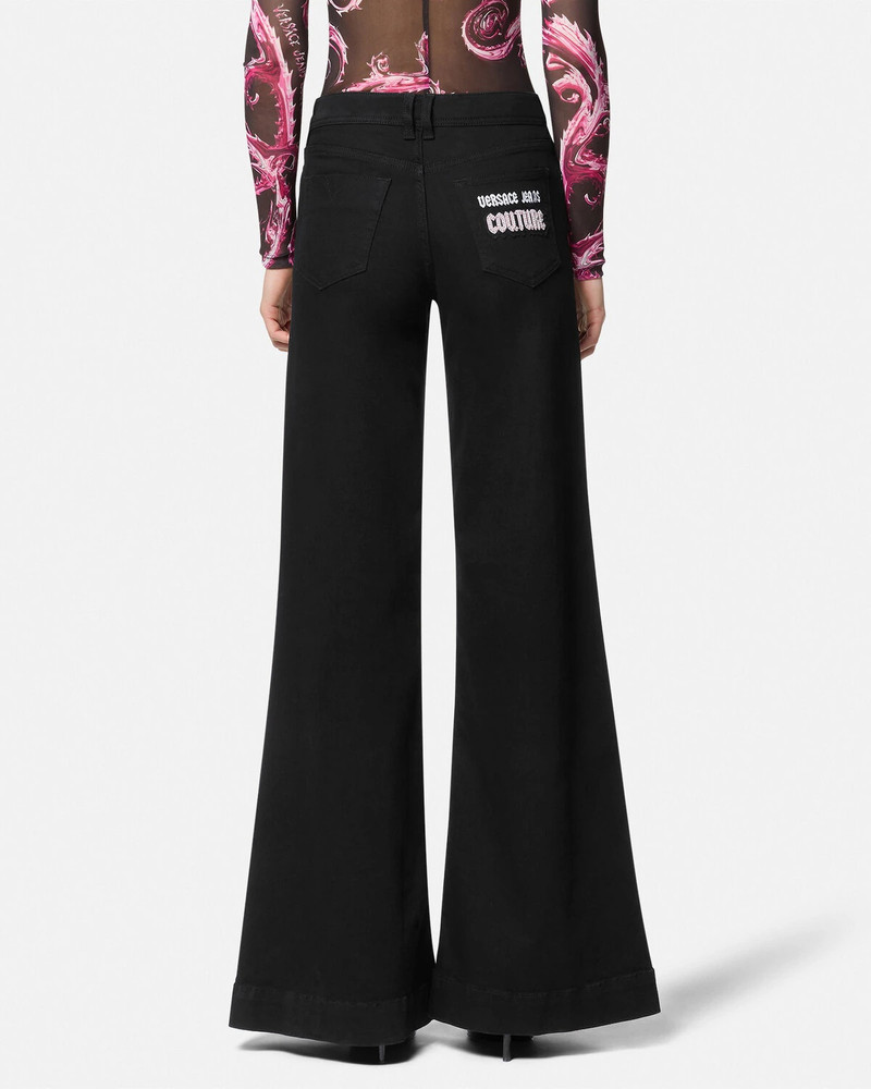 Embellished Flared Jeans 5