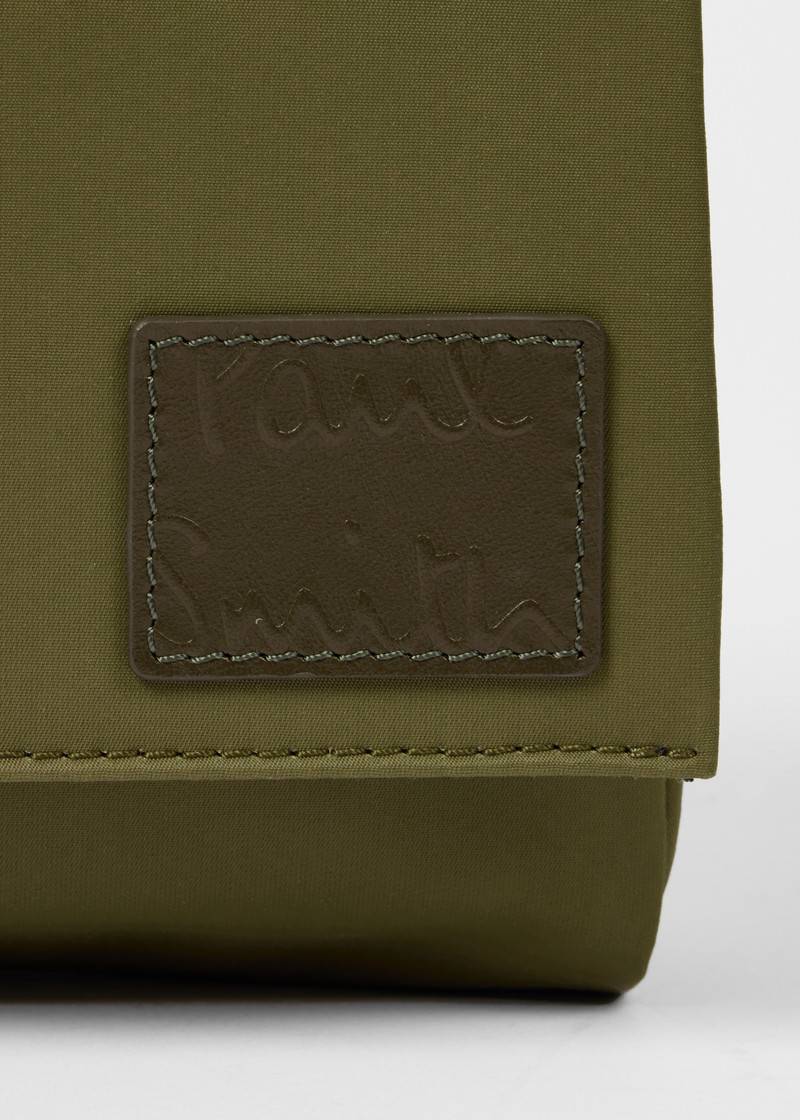 Khaki Fold Out Wash Bag 3