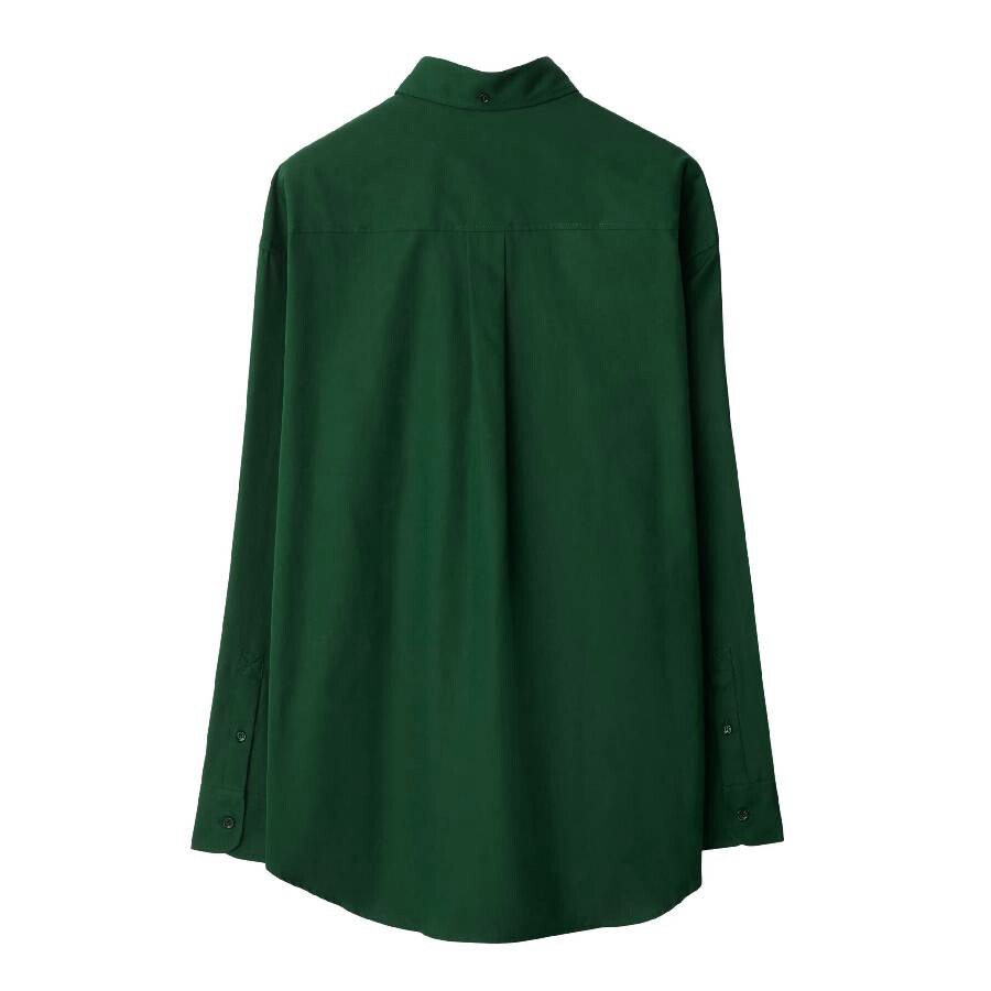 Burberry Equestrian Knight Embroiered Cotton Shirt - 6