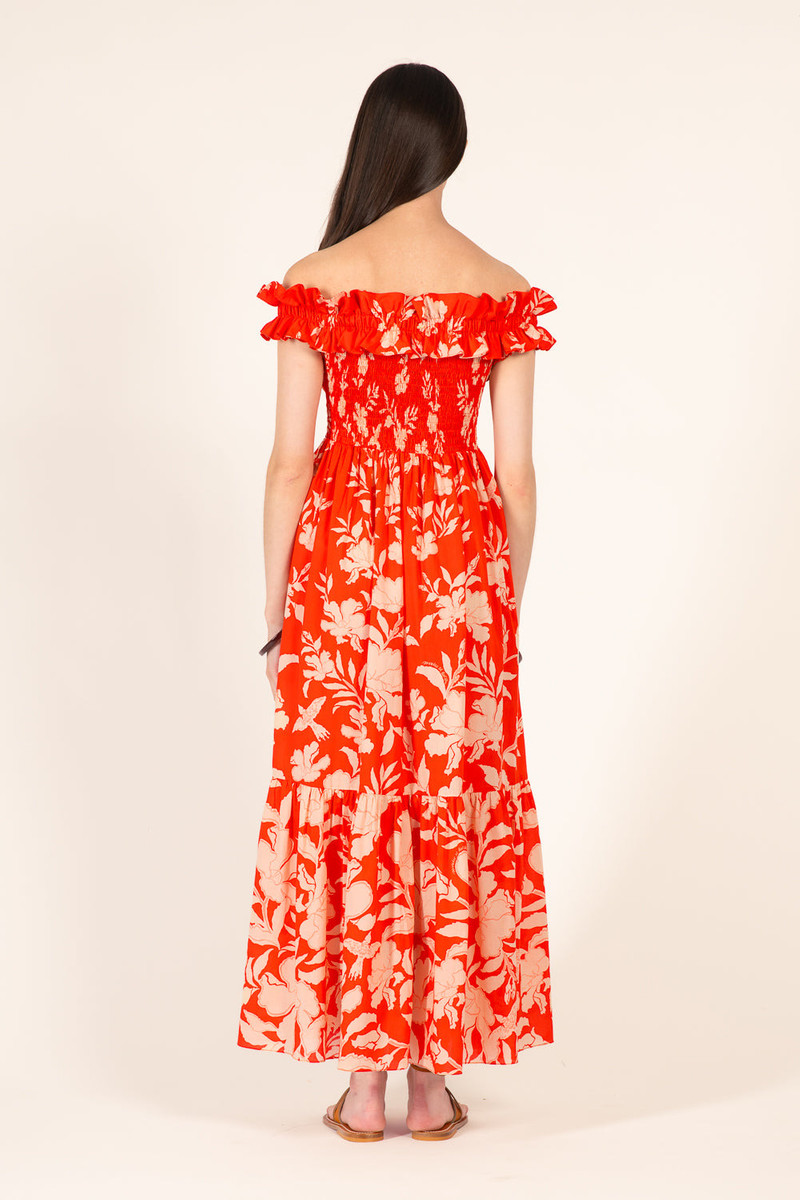 Long Dress Suzanne - Coral Palm Beach 7