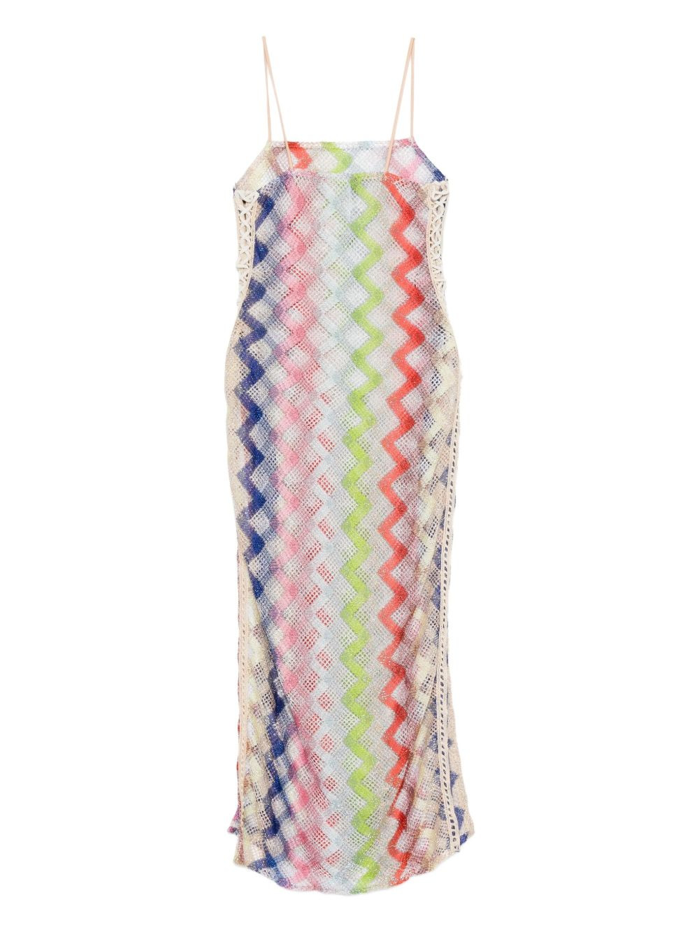 zig-zag knit beach dress - 2