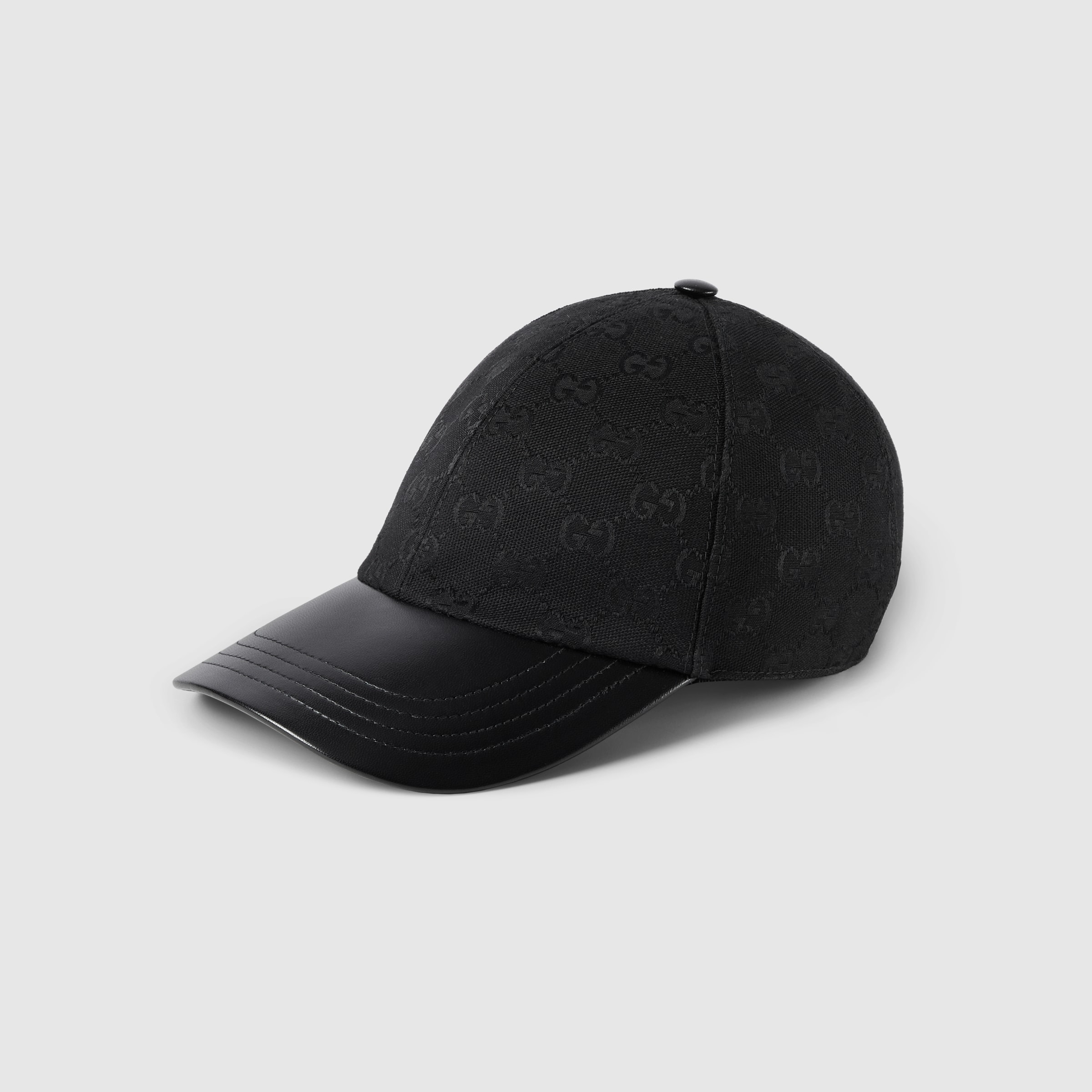 GG Monogram canvas baseball hat - 1