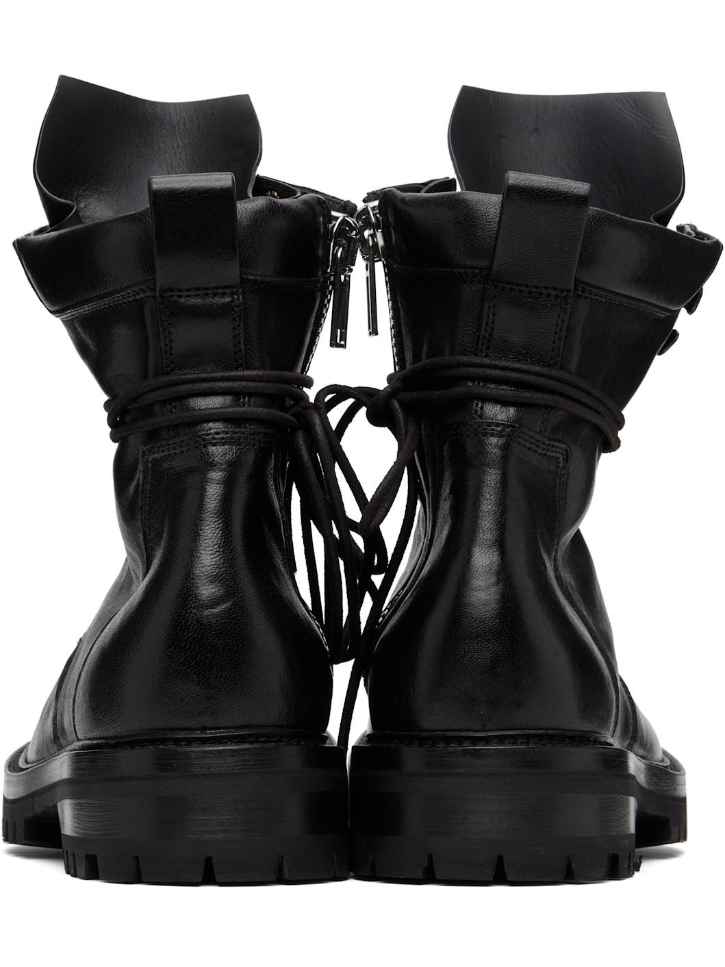 Black Concordians Army Low Boots - 2