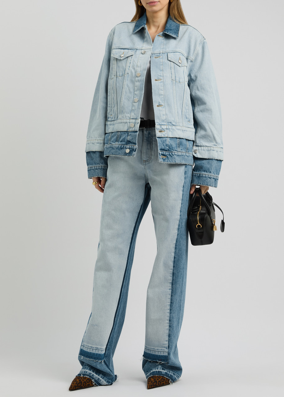 Stella Mccartney Panelled Denim Jacket - 4