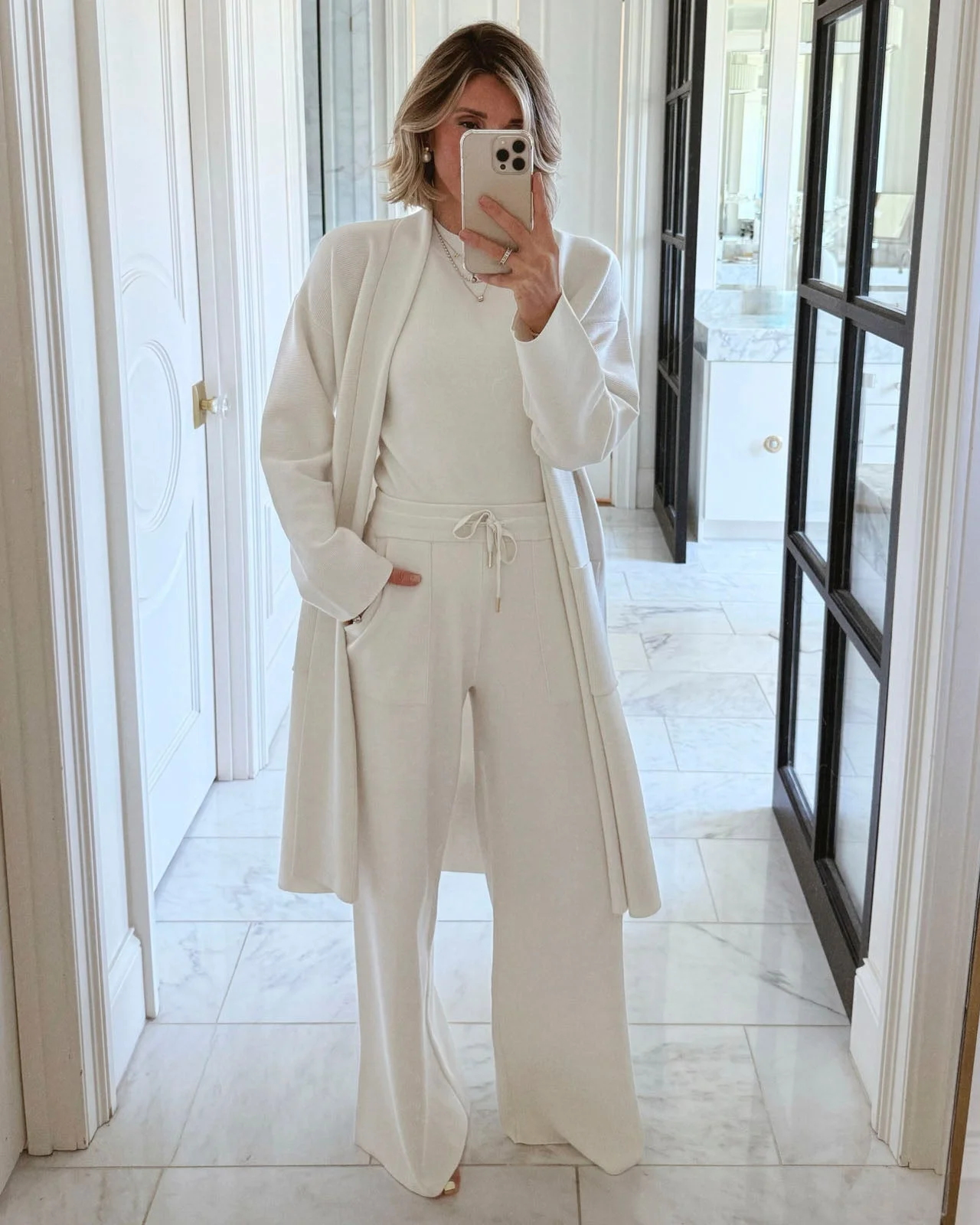 Splendid x @Cellajaneblog Sweater Wide Leg Pant - 1