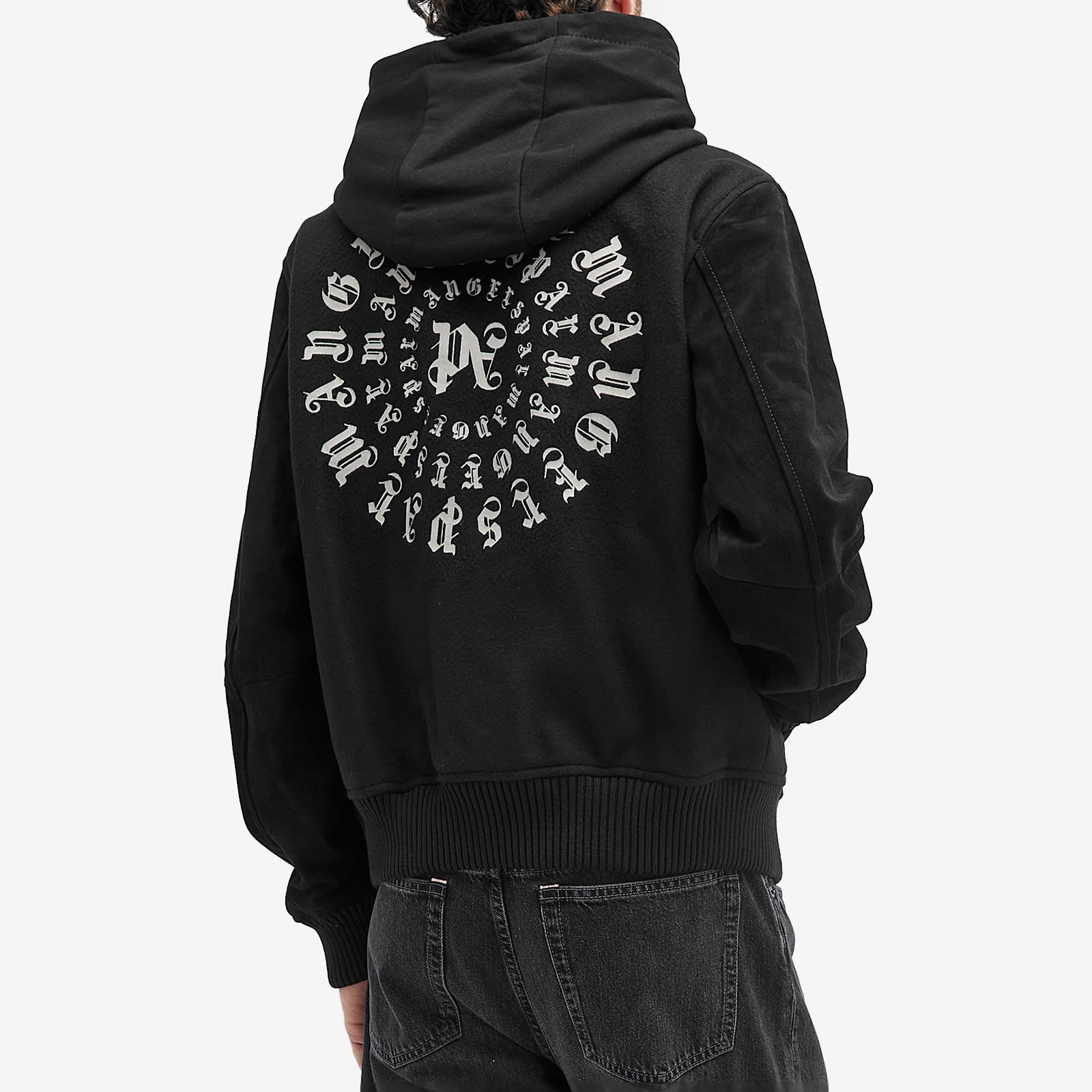 Palm Angels Palm Angels Vertigo Hooded Varsity | endclothing | REVERSIBLE