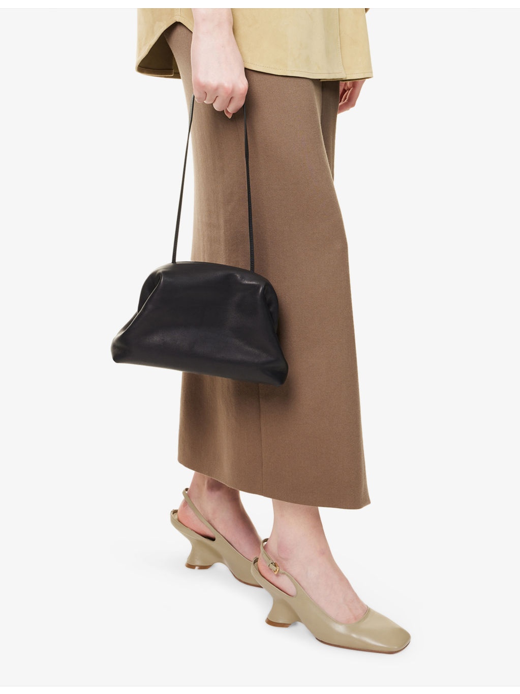 Mira Leather Clutch - 2