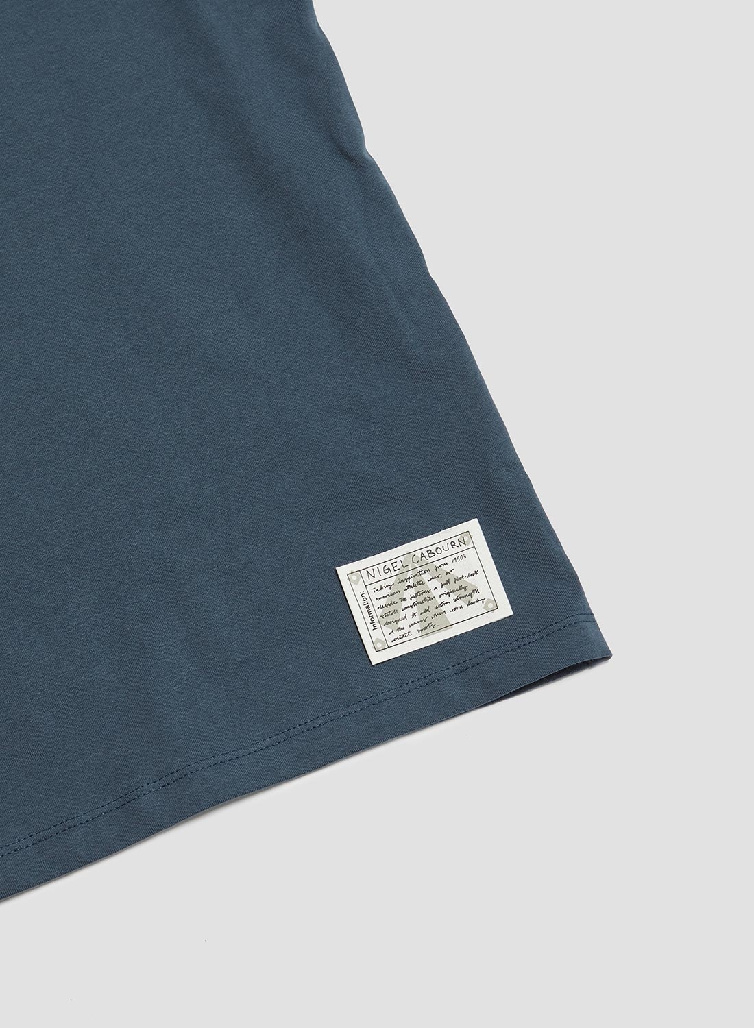 Daily 5.5oz Tee in Denim - 4