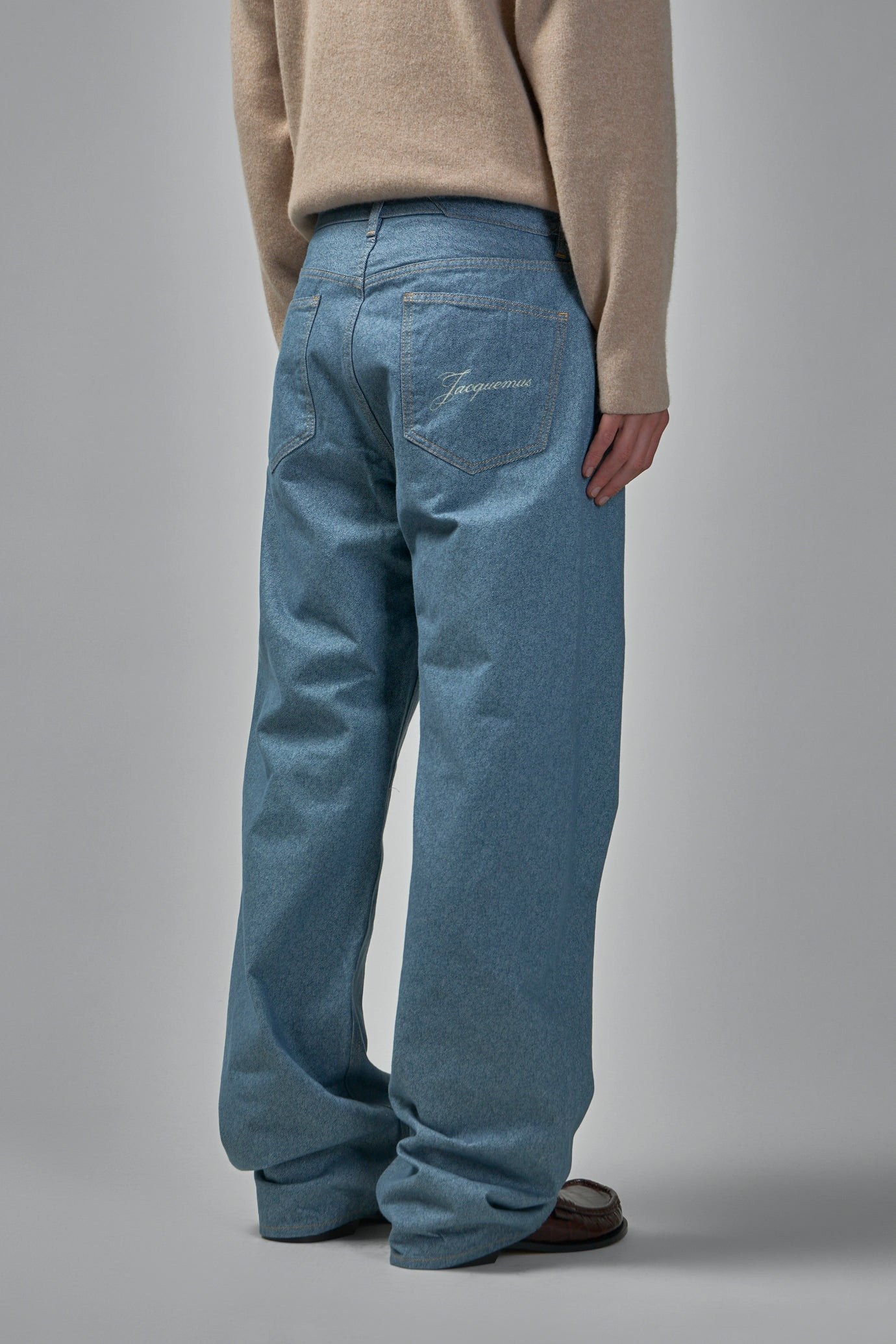 Straight Denim Jeans - 4