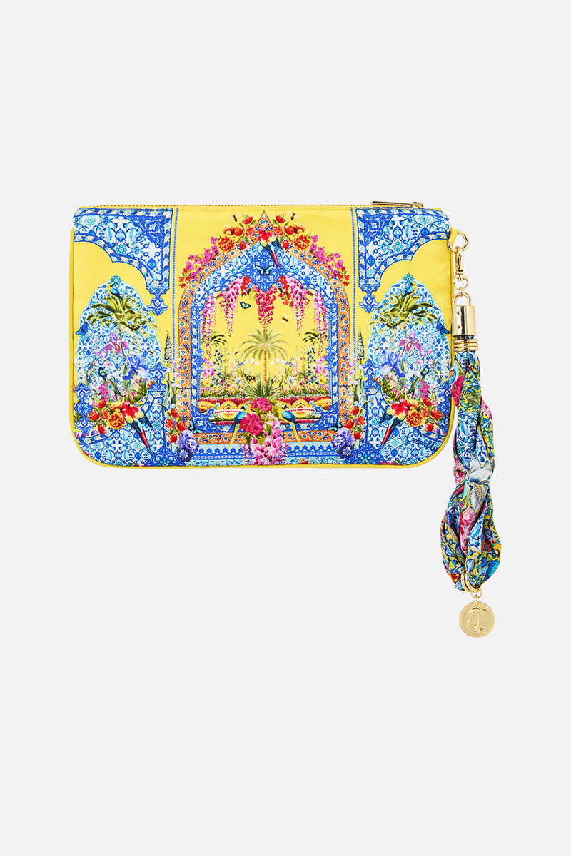 CAMILLA SCARF CLUTCH outlook