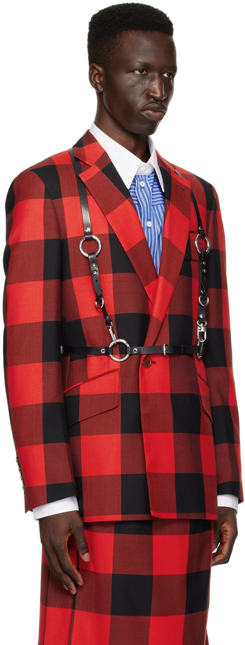 Vivienne Westwood Black Studs Belts Harness outlook