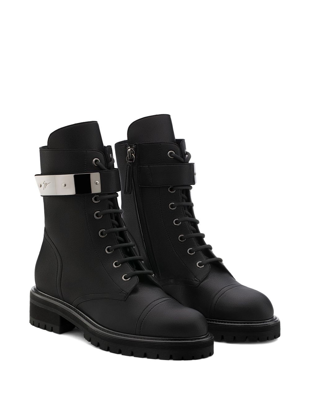 Alexa logo plate boots - 2