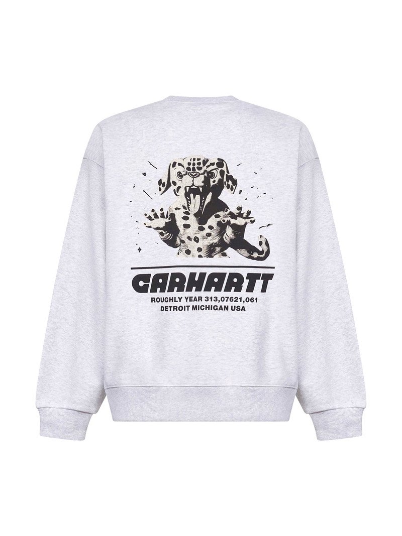 Carhartt Grey heavyweight jersey Wiptopia sweatshirt outlook