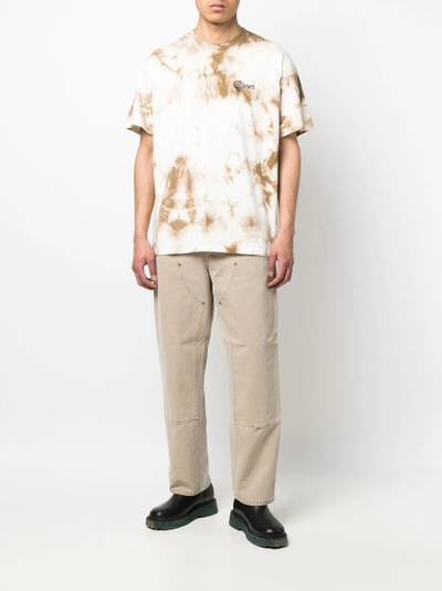 Carhartt tie-dye logo-print T-shirt outlook