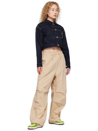 A BATHING APE® Beige Army Trousers outlook
